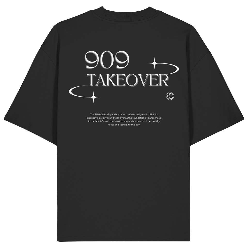 909 Takeover - Organic Oversize Shirt