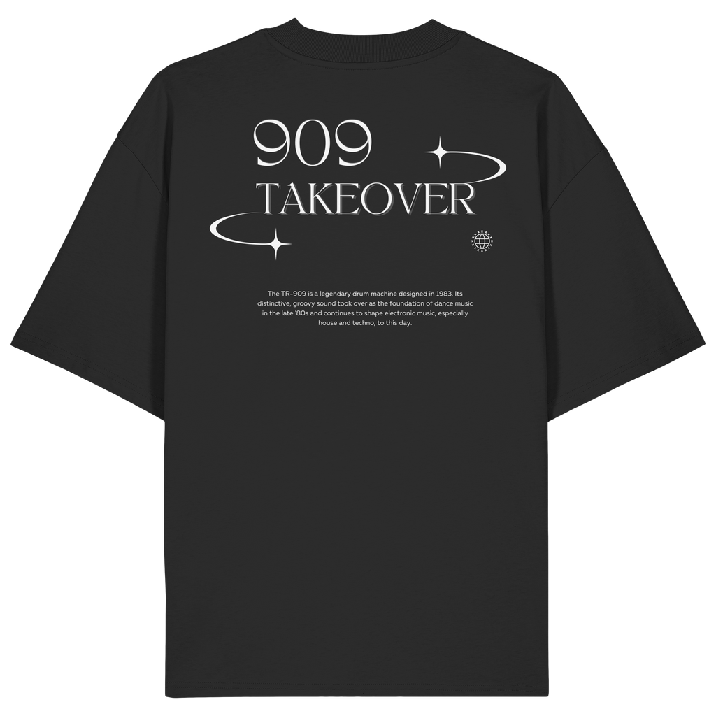 909 Takeover - Organic Oversize Shirt
