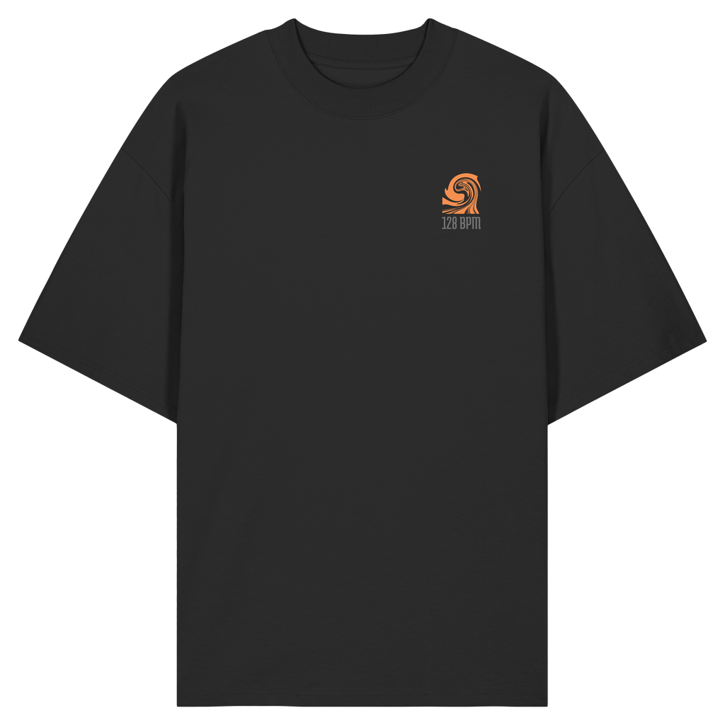 For All Groovers 128 BPM - Organic Oversize Shirt